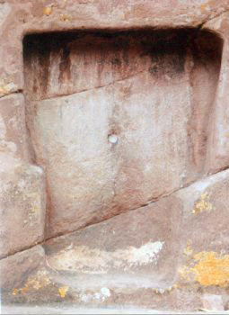 The location where the alleged key belongs