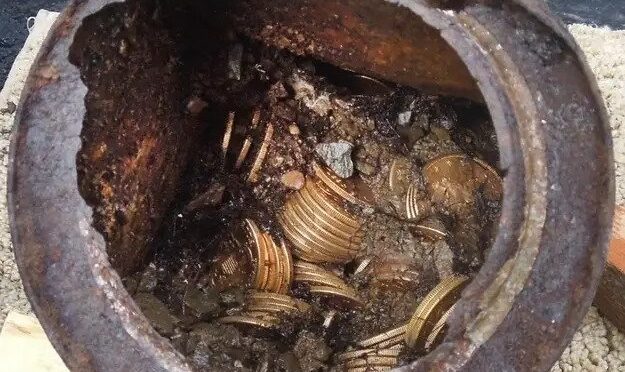 A California Couple Found $10 Million In Gold Coins In Their Backyard