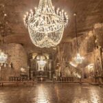 Inside an ancient Polish salt mine that has underground lakes, fully carved chapels, and chandeliers made of salt Inside an ancient Polish salt mine that has underground lakes, fully carved chapels, and chandeliers made of salt
