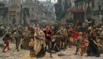 A medieval victim still in his chainmail discovered in Sweden