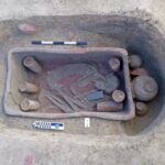 Dozens of ancient Egyptian graves found with rare clay coffins