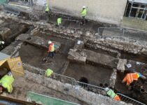 'Heart' of medieval town revealed by building work