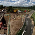 Archaeologists unravelling the history of Rome along Dere Street, one of Britain’s oldest roads Archaeologists unravelling the history of Rome along Dere Street, one of Britain’s oldest roads