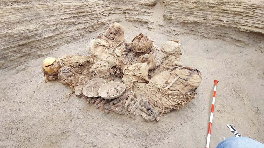 Gas pipe workers find 800-year-old bodies in Peru 2