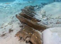 An ancient shipwreck dating back to the 2nd century BC was discovered off the coast of Croatia