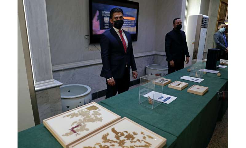 artefacts recovered from the United States