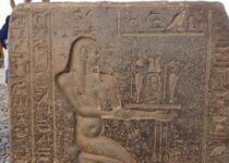 The Egyptian-German archaeological mission discovers parts of the facade of the temple of King Nectanebo I (photos)