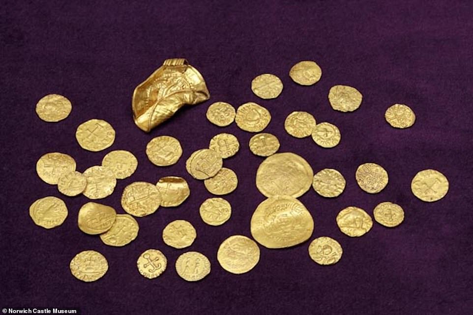 Anglo-Saxon gold coins