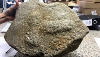 2,000-year-old Roman millstone found with massive penis engraved on it