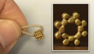 'Rare' piece of 3,000-year-old gold jewellery unearthed in Israel