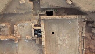 1,700-Year-Old Roman Villa, Beautiful Mosaics, Coins Unearthed In Ancient Roman Port Of Ptolemais