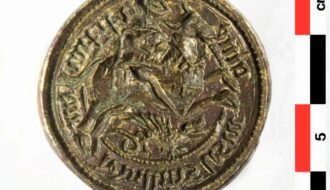 Unique St George Seal Found in Castle Ruins in Northern France