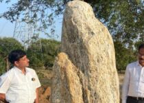 3500-year-old menhir discovered in Mahbubabad, India
