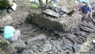 Archaeologists uncover remains of first Iron Age loch village found in Scotland