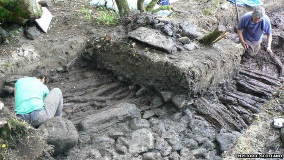 first Iron Age loch village found in Scotland