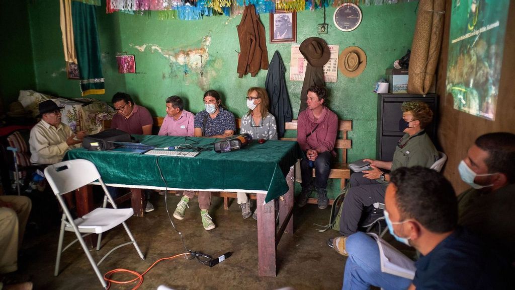 submerged archaeological site of a complex Mayan city
