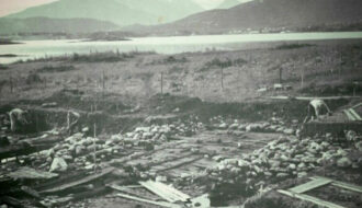 A lost Viking town discovered in the 1950s is stored away in this basement