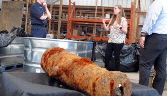 Revolutionary find: 19 cannons in river likely sunk in 1779