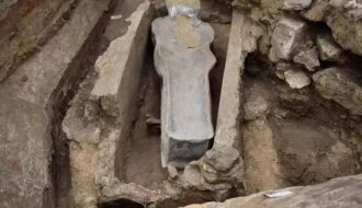 Mystery sarcophagus found in Notre-Dame after it was devastated by a fire will be opened
