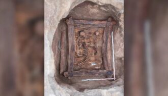 Burial mound, 2500-years-old, found in Siberia's 'Valley of the Kings'