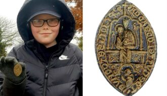 10-Year-Old Metal Detectorist Unearths Rare 13th Century Seal Matrix