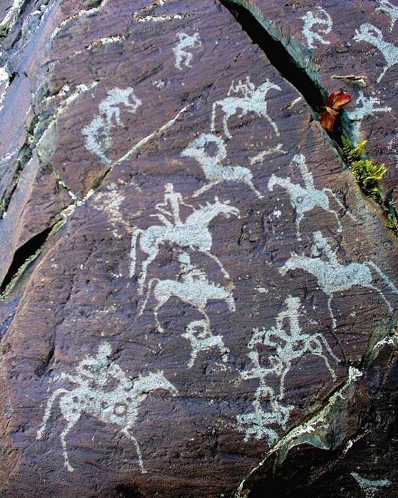 Gobi Desert petroglyphs