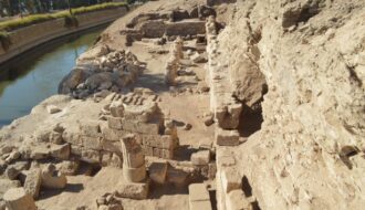 Archaeologists have discovered 85 ancient tombs, a watchtower, and a temple site in Egypt’s Gabal al-Haridi region