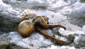 5,300-year-old 'Otzi the Iceman' mummy wore bear-fur hat and leggings made from goat leather