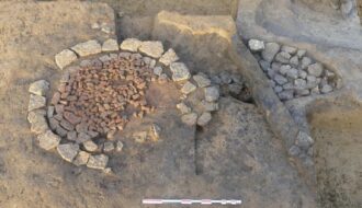 An Iron Age Necropolis was discovered in the Normandy, northwestern France