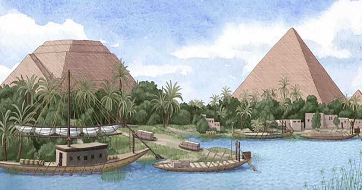 Nile Helped in Building Egypt